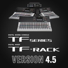 J9九游会TF系列迎来V4.5版本，新增Audix麦克风预设与更灵活的 USB 输出规格！